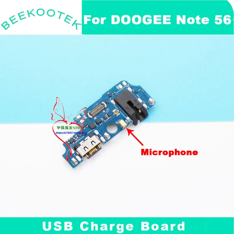Oryginalna płyta USB z portem ładowania i mikrofonem do Doogee Note 56 Pro Note56 Note 56 Plus, płyta bazowa, gniazdo ładowania, do Doogee Note 56X Pro — zdjęcie produktu 4