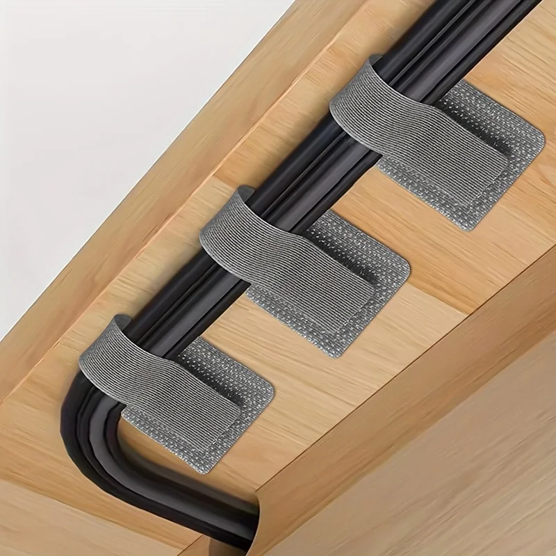 Clip per cavi autoadesive da 30 pezzi: non è necessaria alcuna attrezzi, organizer per cavi per carichi pesanti con supporto adesivo forte, salvaspazio