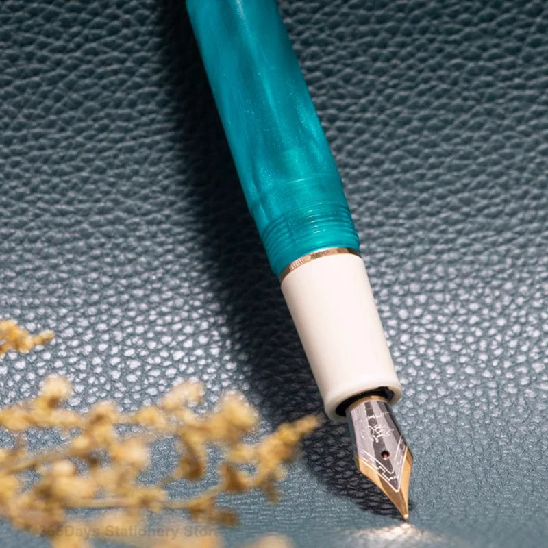 Jinhao 82 Mini Cute Short Portable Pocket Fountain Pen Students Acrylic/Plastic Calligraphy Practice Writing Business Pen Gift