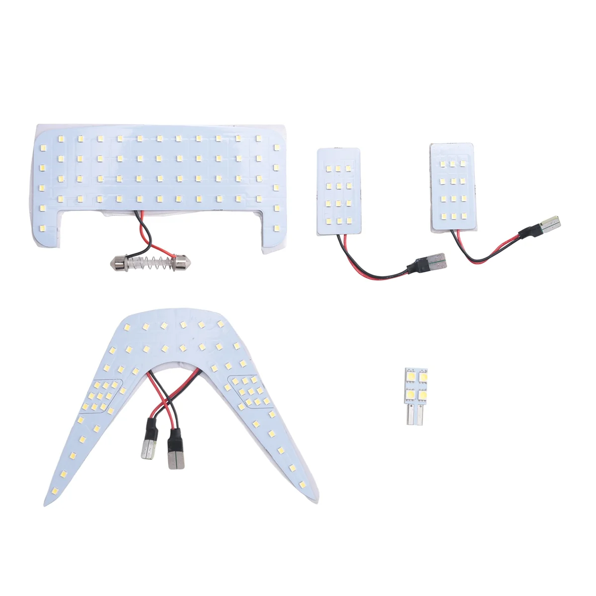 

for Toyota C-HR CHR LED Interior Reading Lights White LED Roof Light 102 LEDs 6000K Interior Signal Lamp Sticker