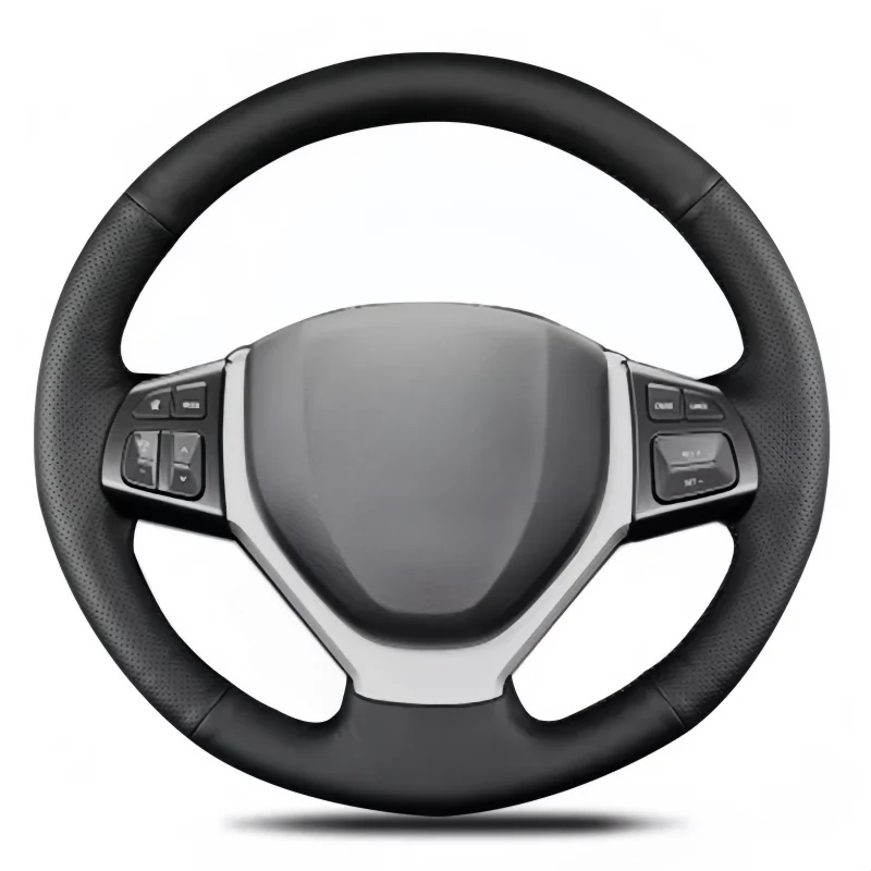 

Car Steering Wheel Case Hand-Sewn Customized Leather For Suzuki Alivio Vitara S-Cross SX4 S-Cross Car Interior Accessories ﻿