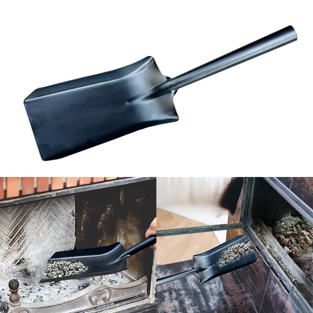 Iron Chimney Shovel for Effective Dirt Cleanup Suitable for Fireplaces Ovens Grills and Various Cleaning Applications