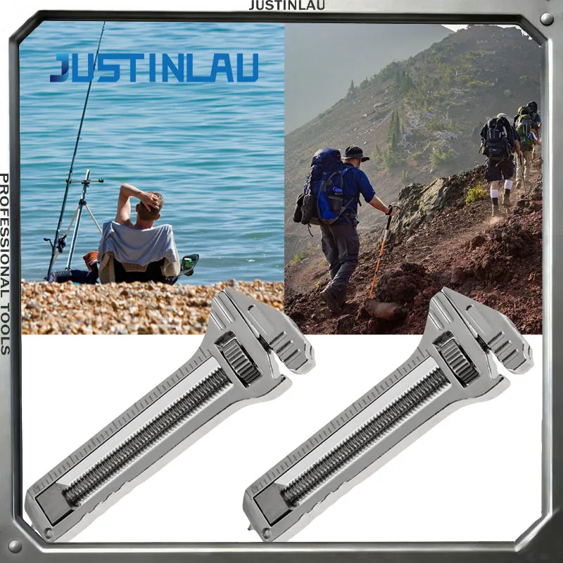 Многофункциональный компактный портативный мини-инструмент, брелок, карманный нож, отвертка, многофункциональный инструмент, набор для выживания в кемпинге