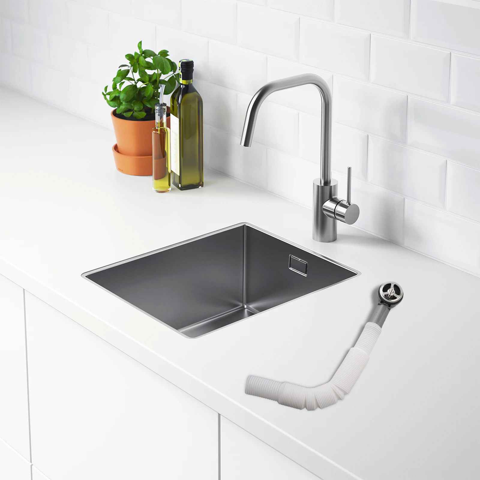 Cabeça redonda do transbordamento da substituição do escorredor da bacia da tubulação de transbordamento para o conector da pia da cozinha acessório de drenagem da cabeça do transbordamento