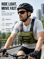 Tactical Chest Bag for Men EDC Anti-Theft Waterproof Chest Pack Sling Bag Cycling Running Outdoor Vest Crossbody Bag 2