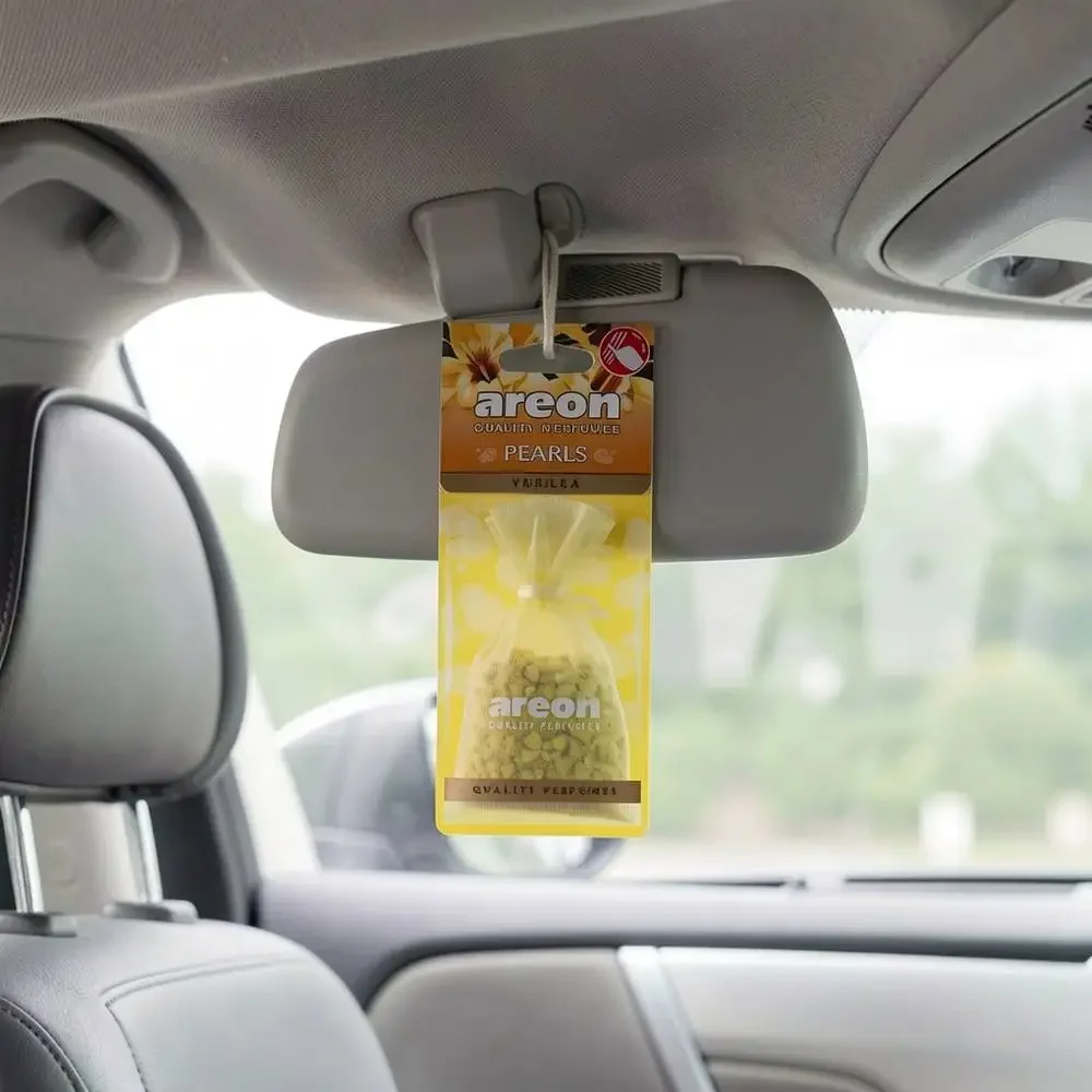Decorative Car Air Freshener Vent Clip Stylish Design Refillable Fragrance Pod