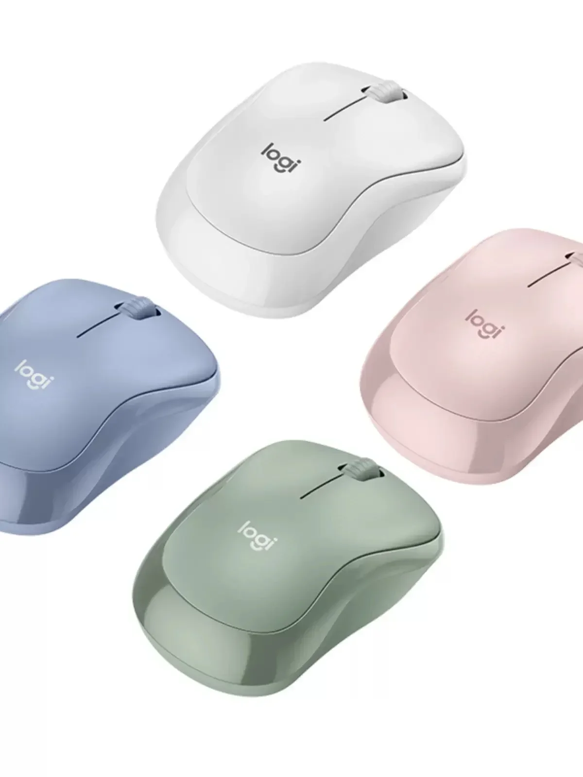 Logitech - Ratón inalámbrico M221 con Bluetooth, ratón silencioso de 2,4 GHz, óptico, ergonómico, apto para juegos de PC, Mac OS/Windows 1