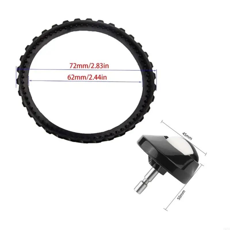 J6PE Reliable Replacement Tires and Set Vacuum Cleaner Front Casters for I7