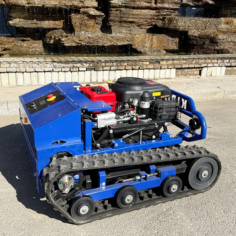 Customized After-Sales Service zero Turn Tagliaerba Cingolato Grass Cutter Machine Rc Remote Lawn Mower