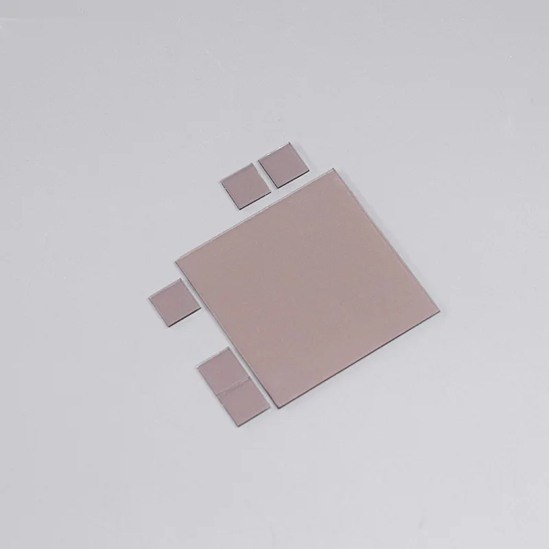 Double sided ITO conductive glass sheet 10x10mm 20x20mm 50x50x1.1mm 7-10ohm/sq Lab Double sided ITO coated glass