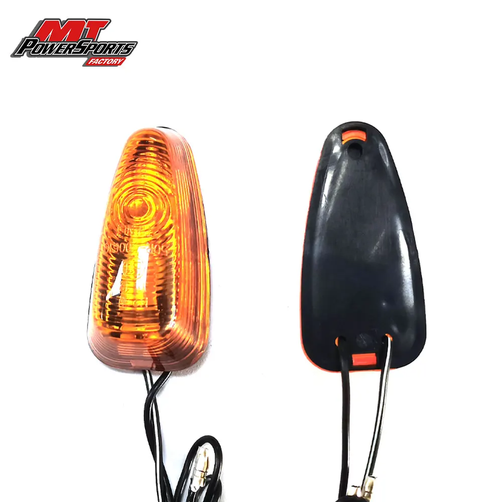 Motorcycle Indicator Turn Signal E-mark Approved LED Blinker Light Amber Flasher For Harley Kawasaki Yamaha Suzuki Honda BMW