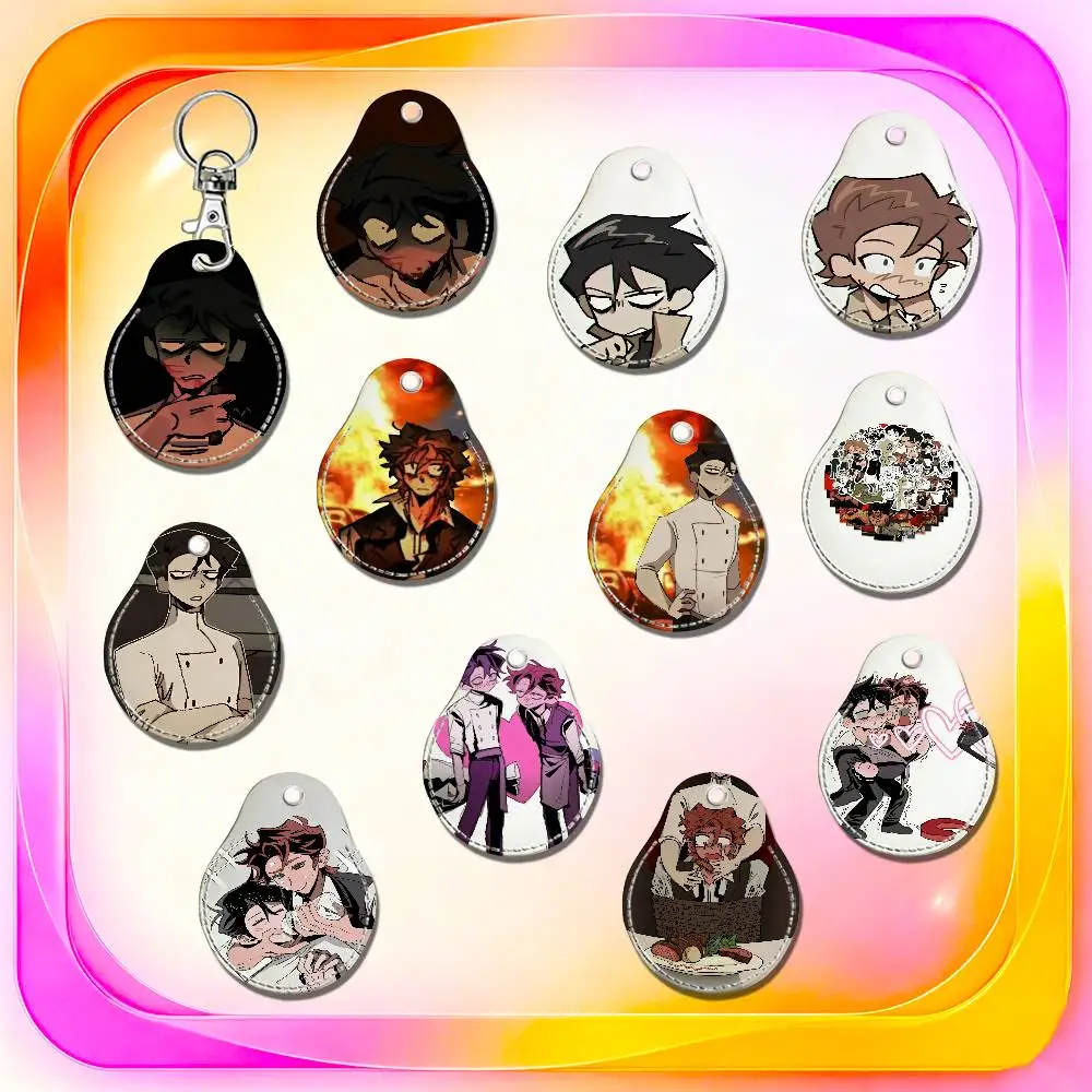 For Dead Plate Vincent Rody Soul For AirTag Case Card Holder Keychain ID Credit Bank Access Badge For Air Tag Case Shell