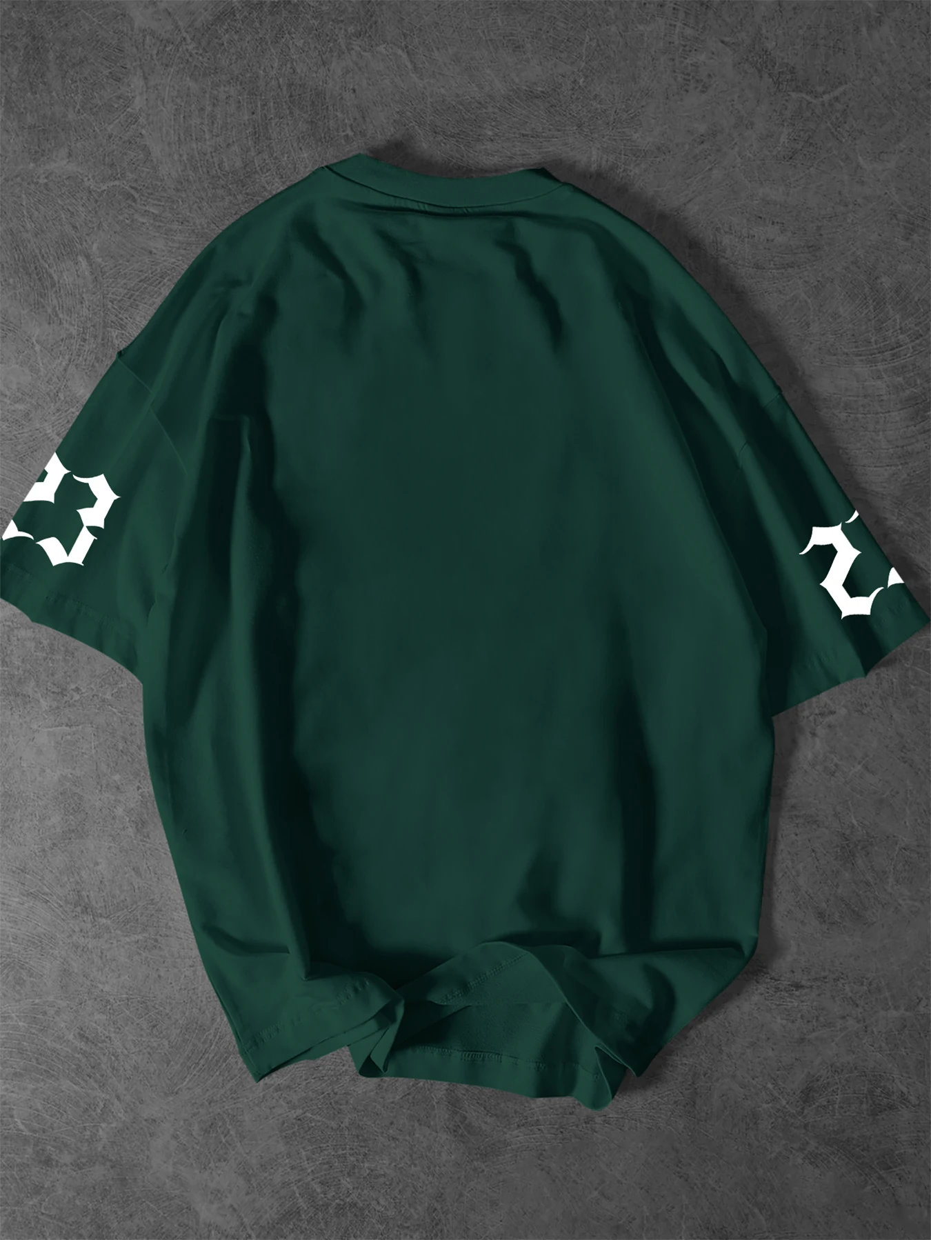 Übergroßes Vintage Y2K T-Shirt für Männer, Streetwear, Gothic Rose Art Front-Schulter-Print, Grafik-T-Shirt, Rundhalsausschnitt, Kurzarm-Oberteil, Größen S-XXL – Detail 9