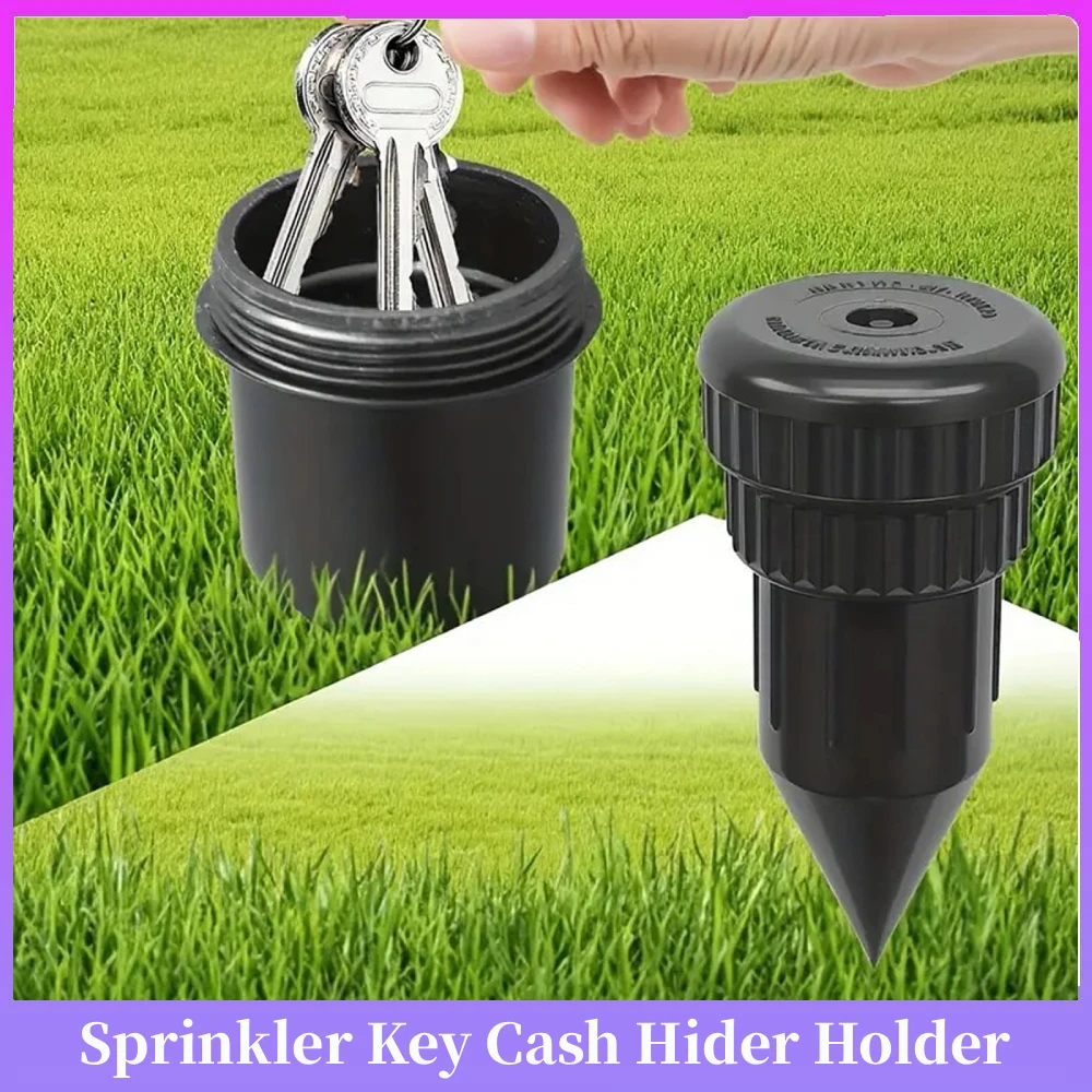 

Скрытый ящик для ключей в виде лейки для полива, 1-2 шт., реалистичный подземный сейф для ключей, пластиковый держатель, прочный, для безопасности на открытом воздухе в саду