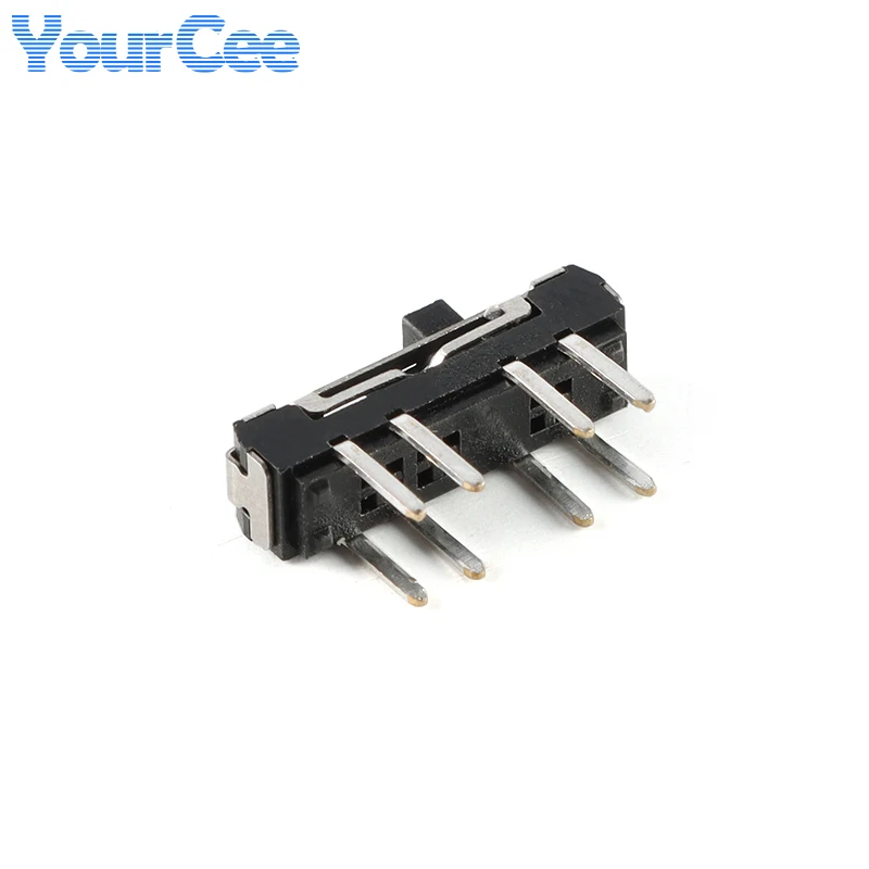 50Pcs/10Pcs Toggle Switch Handle Length 2MM 12*3.5*3.5mm 8Pin 8Feet 2 Gears DIP Switch Slide Switch Micro Switch