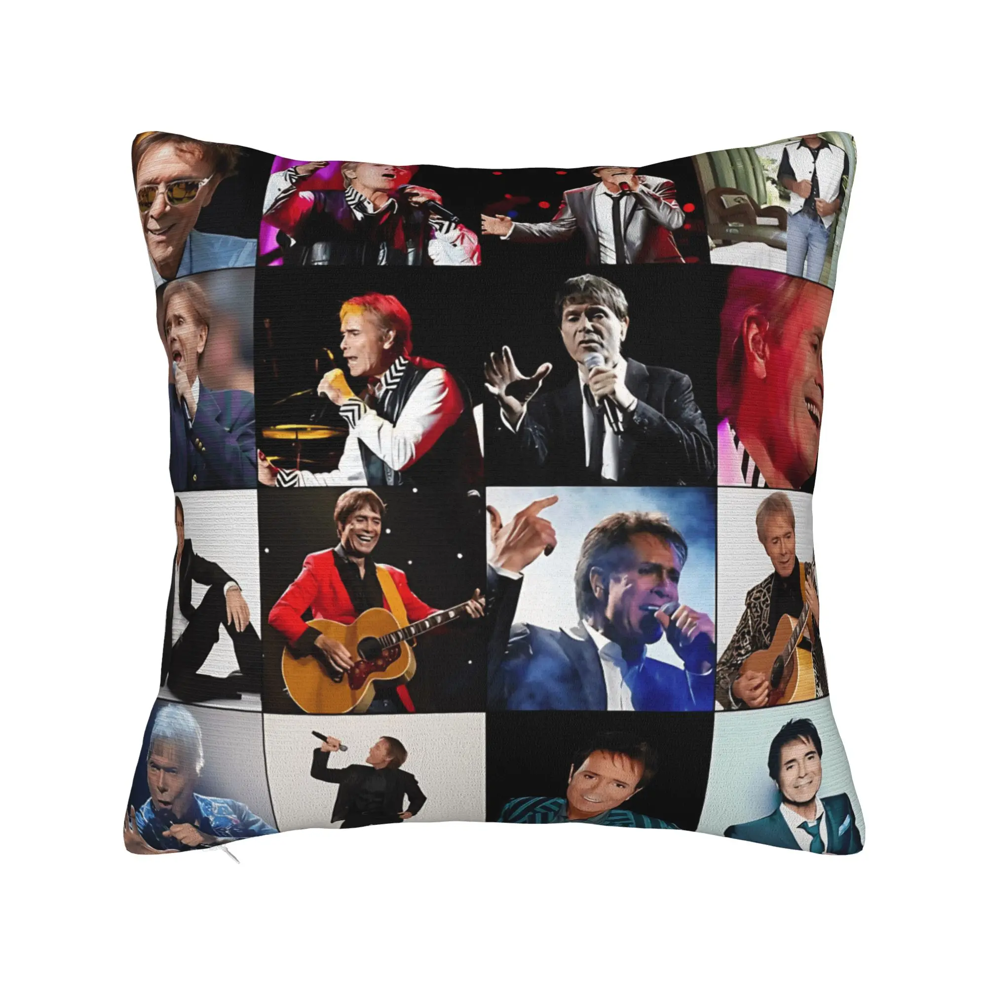 C-Cliff Richard Pillowcases  Vintage Pillow Case For Couch Sofa Bedroom Comfy Pillow Cover