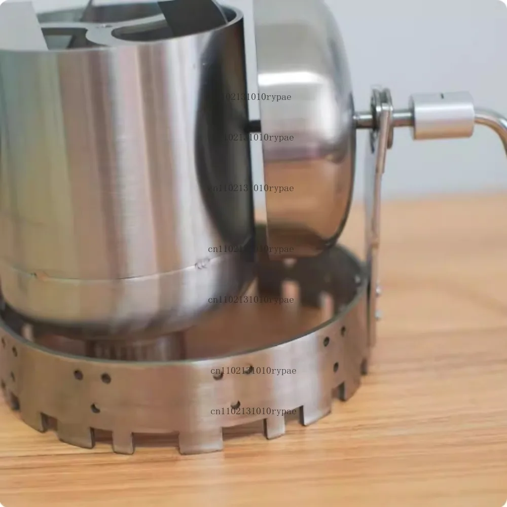 Portable Manual Crank Coffee Bean Roaster Crank Coffee Bean Roaster Drum
