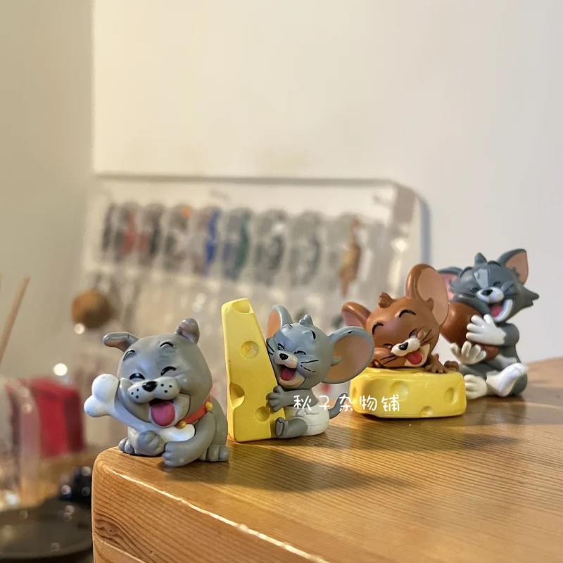 HOT Poor Tom and Tiny Terror Blind Box Stiezy Funny Diary Series Mysteries  Cute Q-version Anime Figure Model Decoration Gift