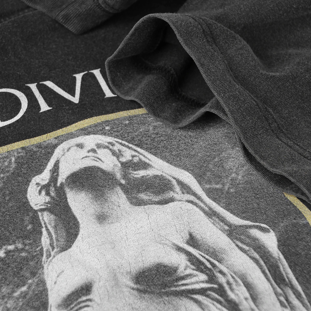 Joy Division ‎T-Shirt In A Lonely Place Post Punk Bauhaus The Birthday Party Washed Men\'s Clothing Short Sleeve Shirt