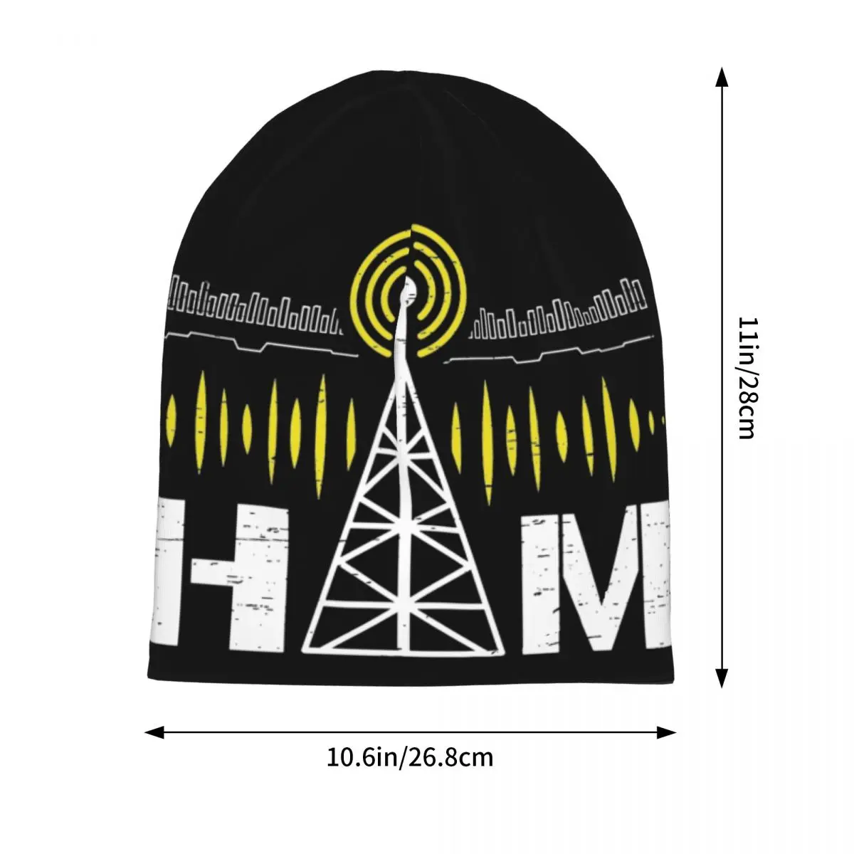 Amateur Radio Autumn Winter Beanies Ham Radio Operator Skullies Caps Man Popular Warm Head Wrap Bonnet Knitted Hat