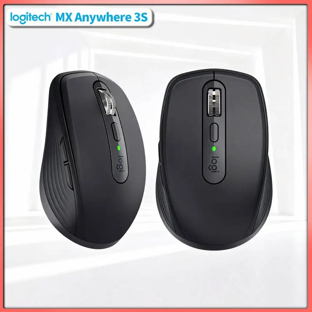 Ergonomic MX Anywhere 3S - Darkfield 8K DPI, Precision Grip, Suitable for Florist Shop Arrangement Consult Service