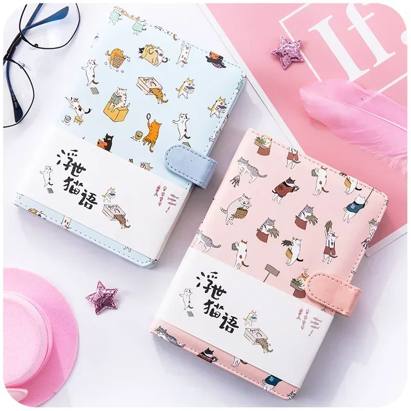 Diary School Notebook Gift Organizer Binder Kawaii Schedule Planer Weekly Agenda Monthly Office Teens Journal Stationery