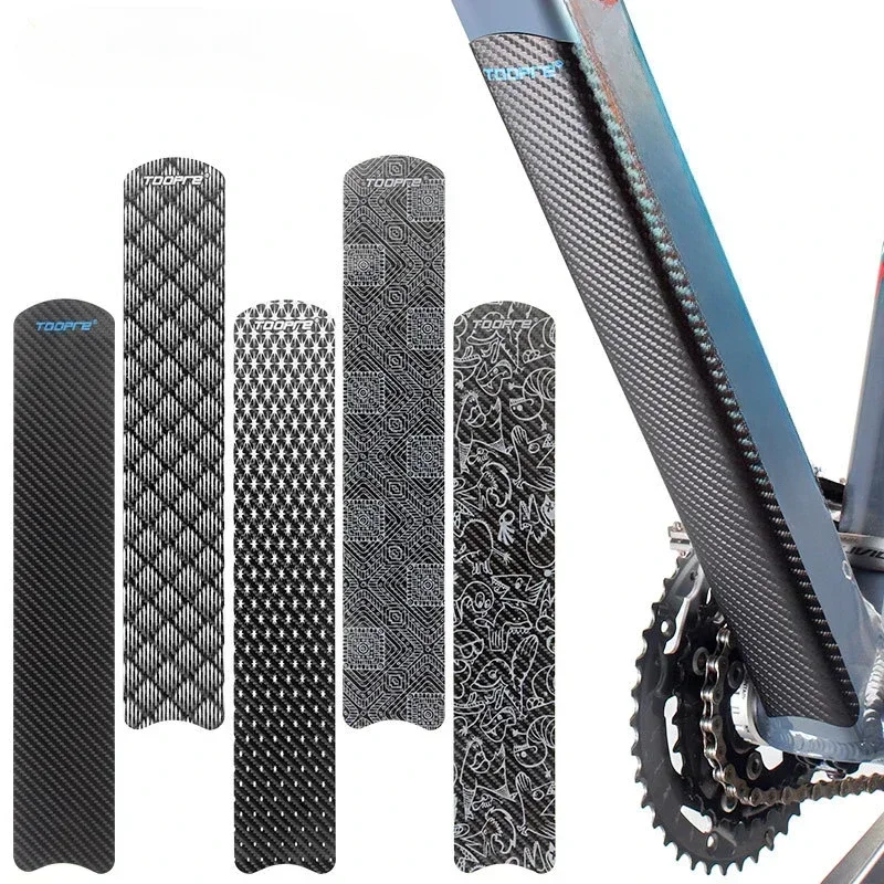 

TOOPRE Bicycle Chain Protection Sticker Mountain Road Bike Frame Protection Sticker Chain Protection Sticker Bicycle Accessories