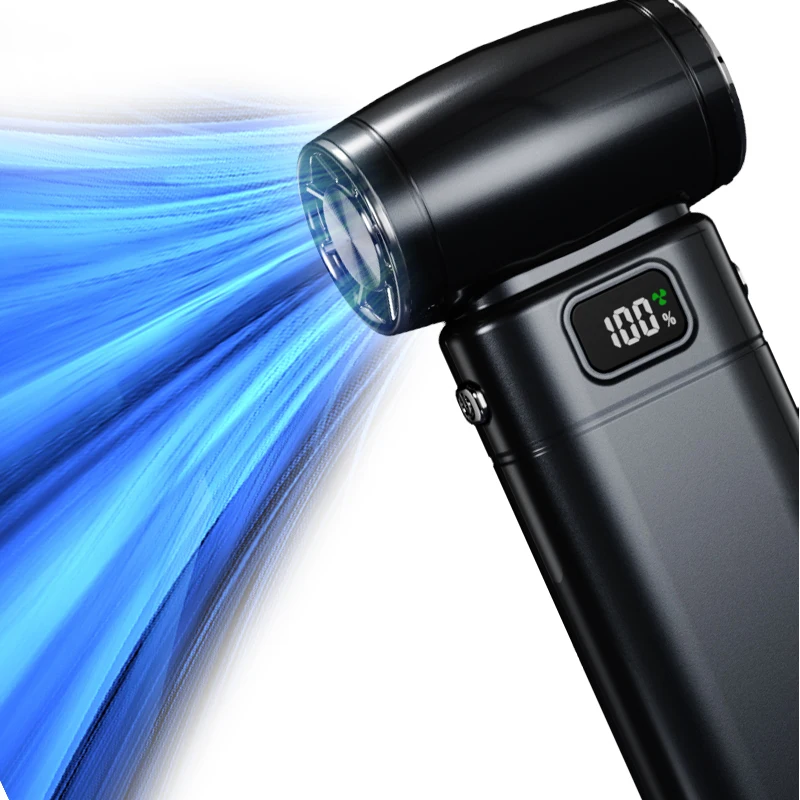 

F13 Ручной жестокий вентилятор Умный пылесборник для чистки автомобиля ПК Компьютерная клавиатура Вентилятор сжатого воздуха