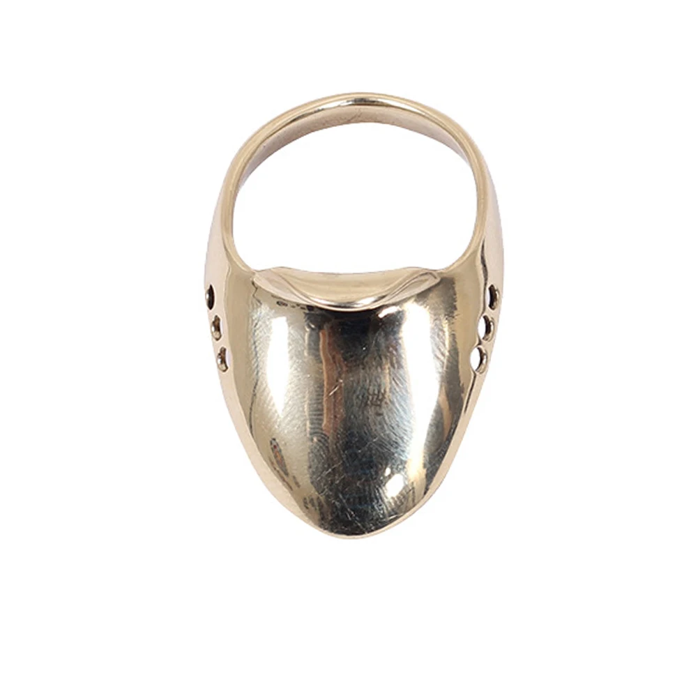 Brass Archery Supply Lightweight Thumb Finger Guard Ring Buckle Hand Decoration Finger Protector Tool for Archery Training