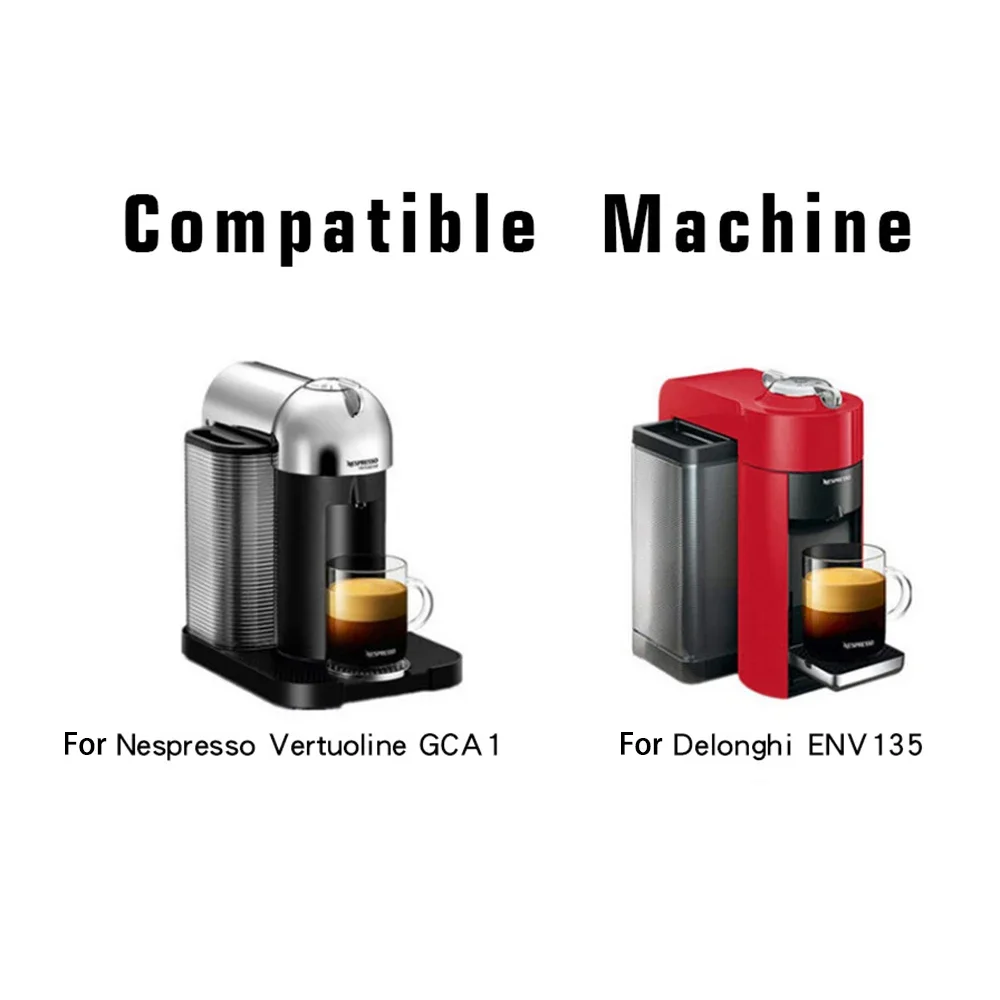 حامل محول القهوة مرشح Vertuo تحويل لكبسولات قهوة نسبرسو لنسبرسو Vertuoline GCA1 Delonghi ENV 135