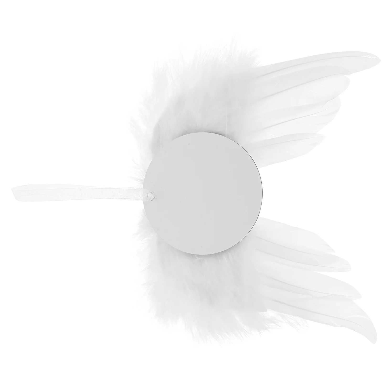 

12Sets Xmas Wing Pendant DIY Sublimation Blank Pendants Christmas Tree Hanging Ornament Wall Decor Supplies Hanging Wing Decor