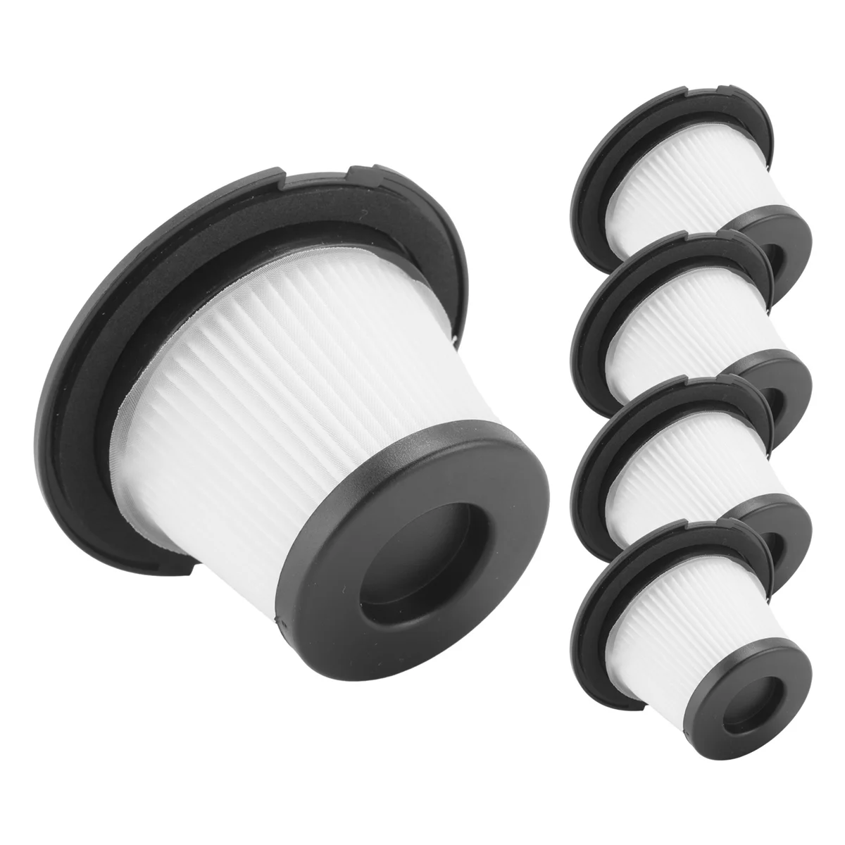 M14K5Pcs Сменный фильтр Hepa для Dibea C17 T6 T1, детали беспроводного пылесоса