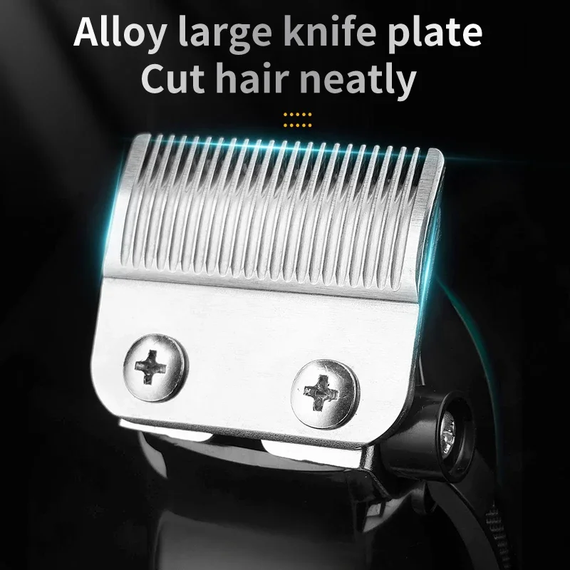 Professional Dog Hair Clipper โลหะทั้งหมดชาร์จสัตว์เลี้ยง Trimmer เครื่องโกนหนวดแมวตัดลูกสุนัขกรูมมิ่งตัดผมเสียงต่ํา T