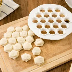 Kitchen Dough Press Ravioli Making Mould, Dumpling Mold Maker DIY Pasta Form 19 Holes