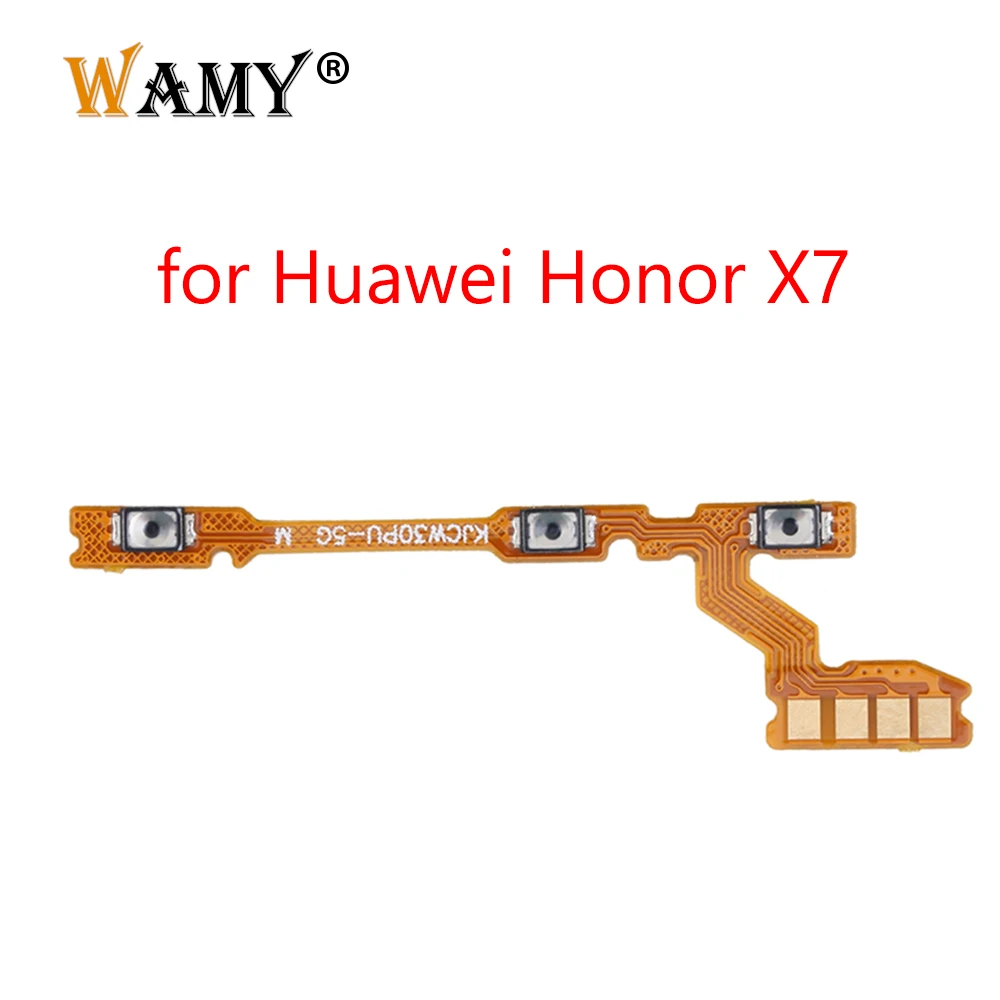 WAMY New Power On Off Button & Volume Button Flex Cable For Huawei Honor X7/ Play 30 Plus Replacement