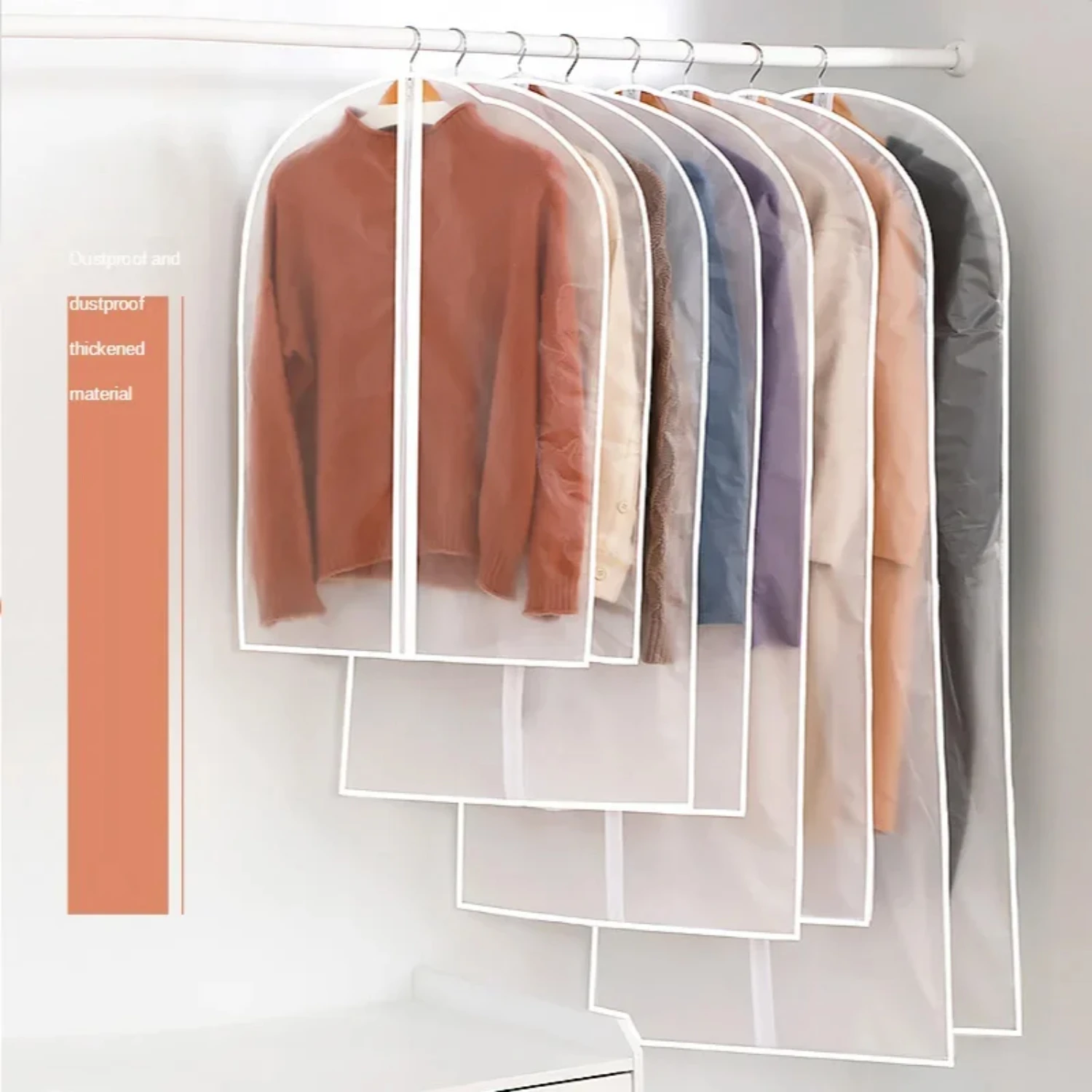 Top Quality Clothes Hanging Garment Dress Suit Coat Dust Cover Pouch Case Organizer - Wardrobe Hanging Clothing Solution