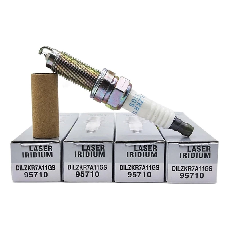 95710 DILZKR7A11GS Iridium Spark Plug Candles for HONDA ACCORD CIVIC ODYSSEY PILOT JEEP GRAND CHEROKEE WRANGLER DODGE CHARGER