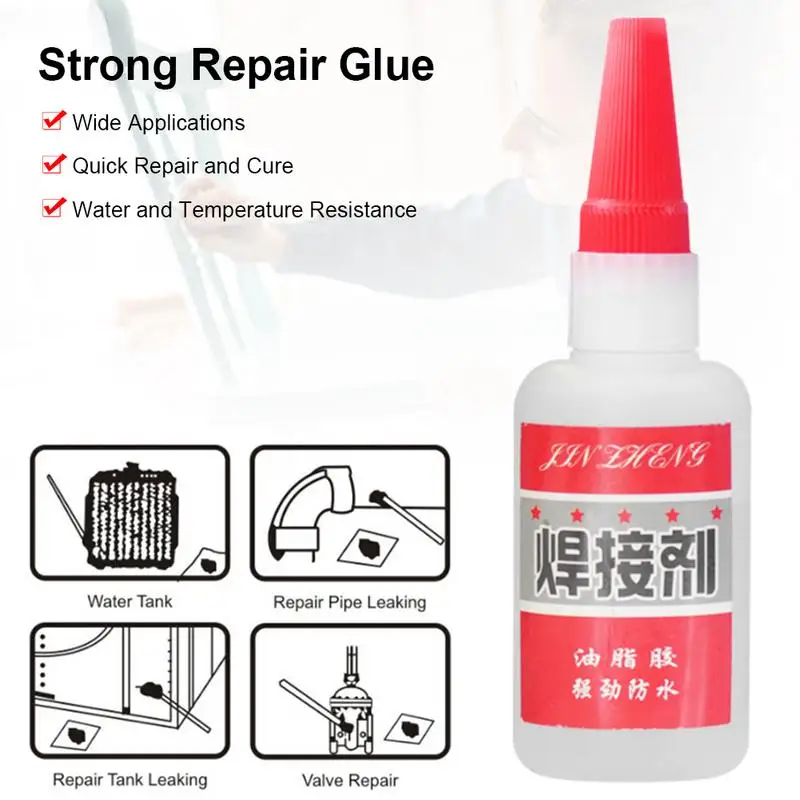 Universals Welding High Strength Oily Glue Quick Dry Strong Glue Plastic Wood Ceramics Metal Soldering Agent Super Adhesive Glue