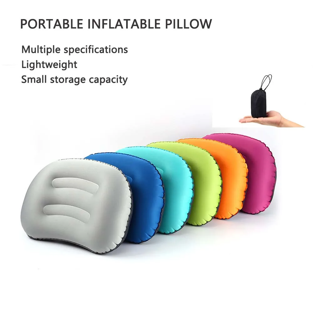TARKA Inflatable Pillow Outdoor Compressible Folding Air Cushion For Hiking Climbing Tourism Sleeping Gear Camping Equipment image 6