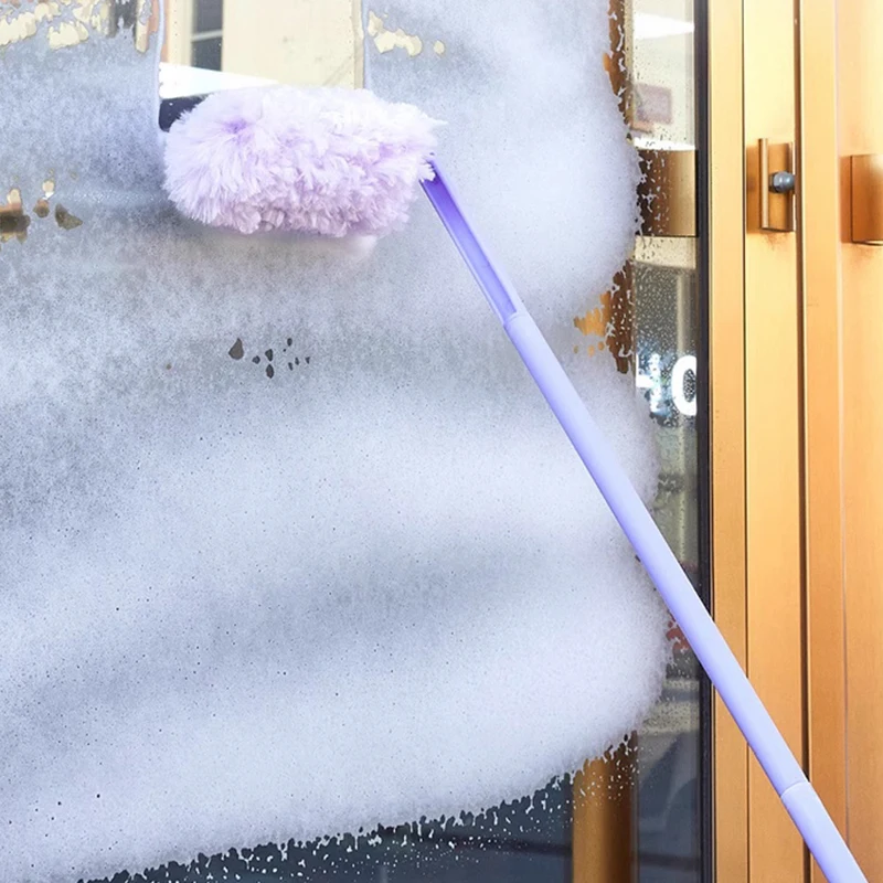 

Adjustable Electrostatic Dust Duster Foldable Telescopic Duster Extra Long High Household Cabinet Cleaning Duster