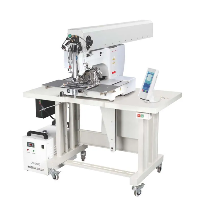 VMA 3020 With Laser Cutting Device Pneumatic Clamp Can Be Controlled Separately Automatic Pattern Sewing Machine