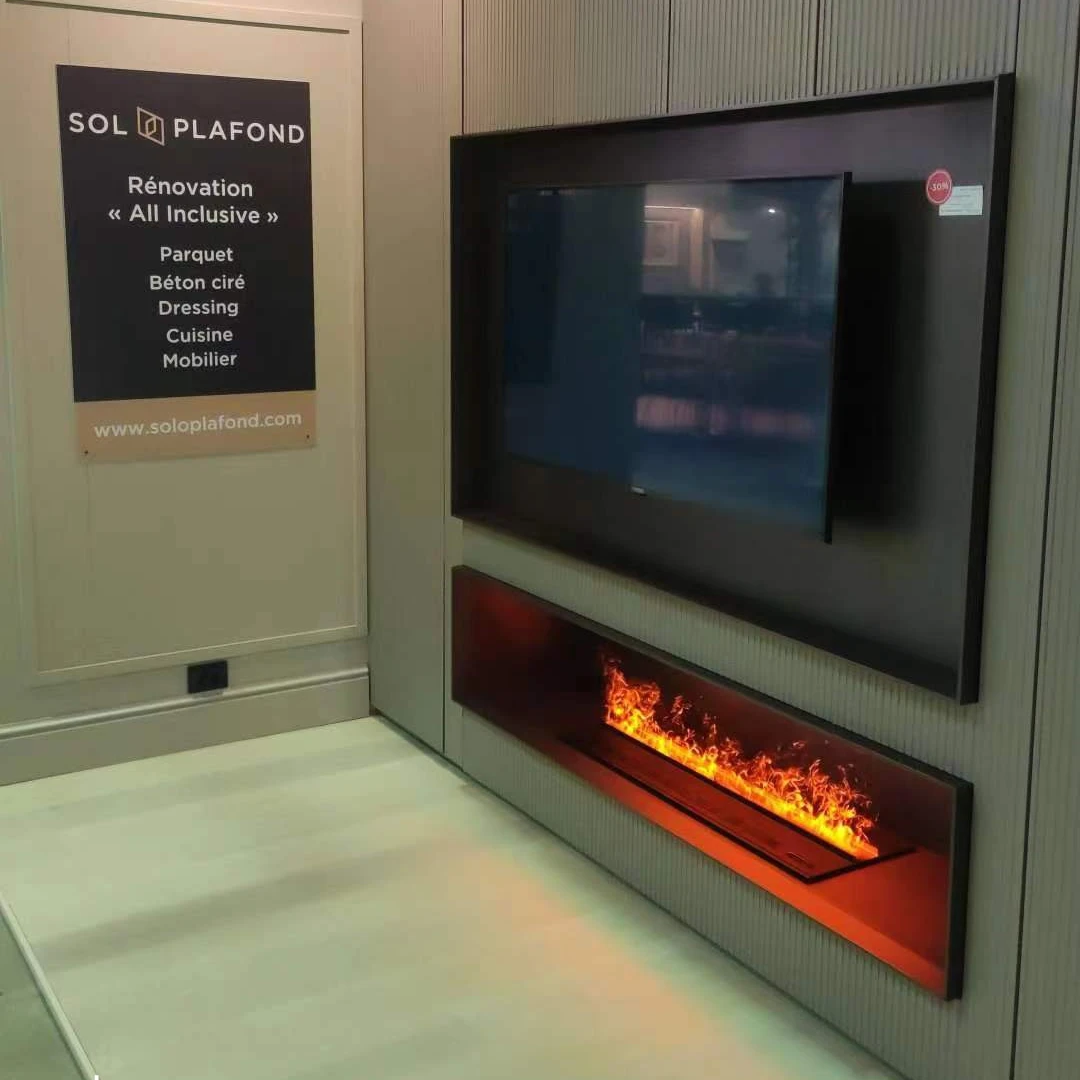

5 Years Warranty 3D steam fire linear electric vapor water fireplace 1200