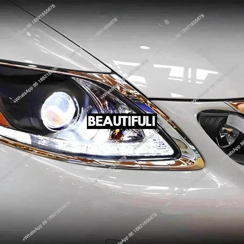 

For GS200T GS450H GS450 GS400 GS460 GS350 2004-2011 Auto Headlights Assembly LED Bifocal lens Car Front Lamps Accessories