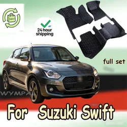 Car Floor Mats For Suzuki Swift 2005 2006 2007 2008 2009 2010 2011 2012 2013 2014 2015 2016 2017 2018 Car accessories