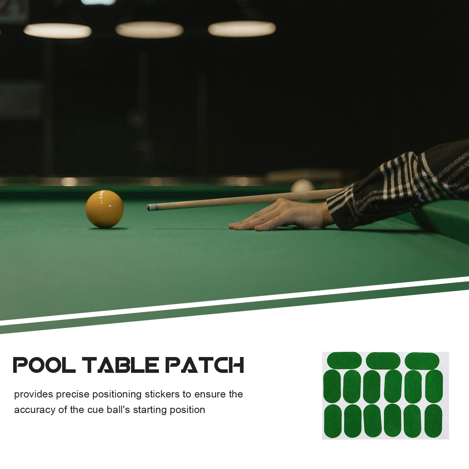 Dots Sticker Pool Repair Patch Billiard Point Stickers Table Accessory Mending Snooker