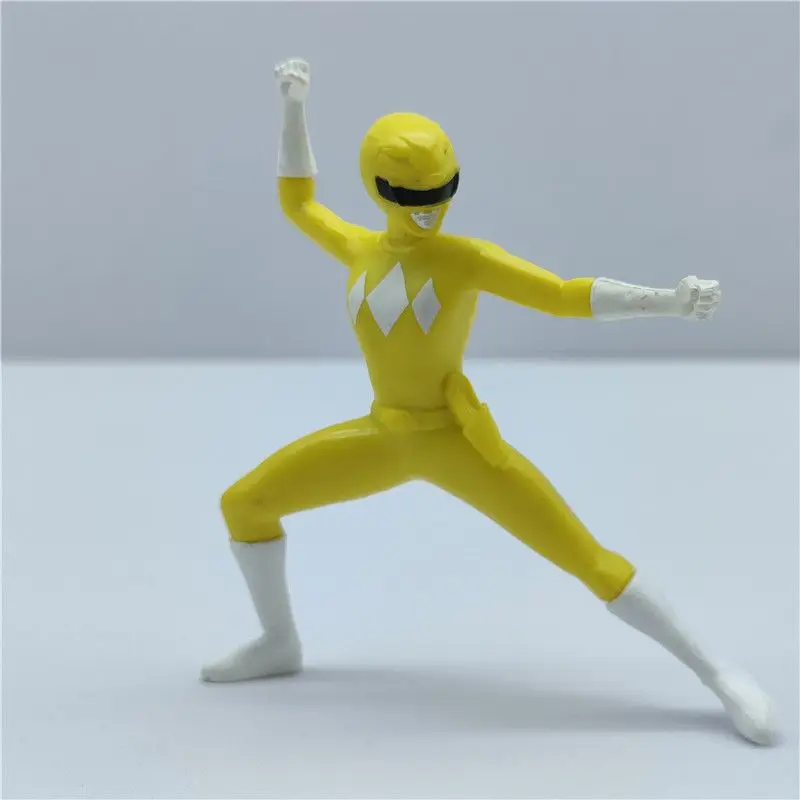 باور رينجرز بينك رينجر ريد رينجر بلو رينجر نموذج عيب أصلي بدون ملحقات نموذج دمية عمل الشكل