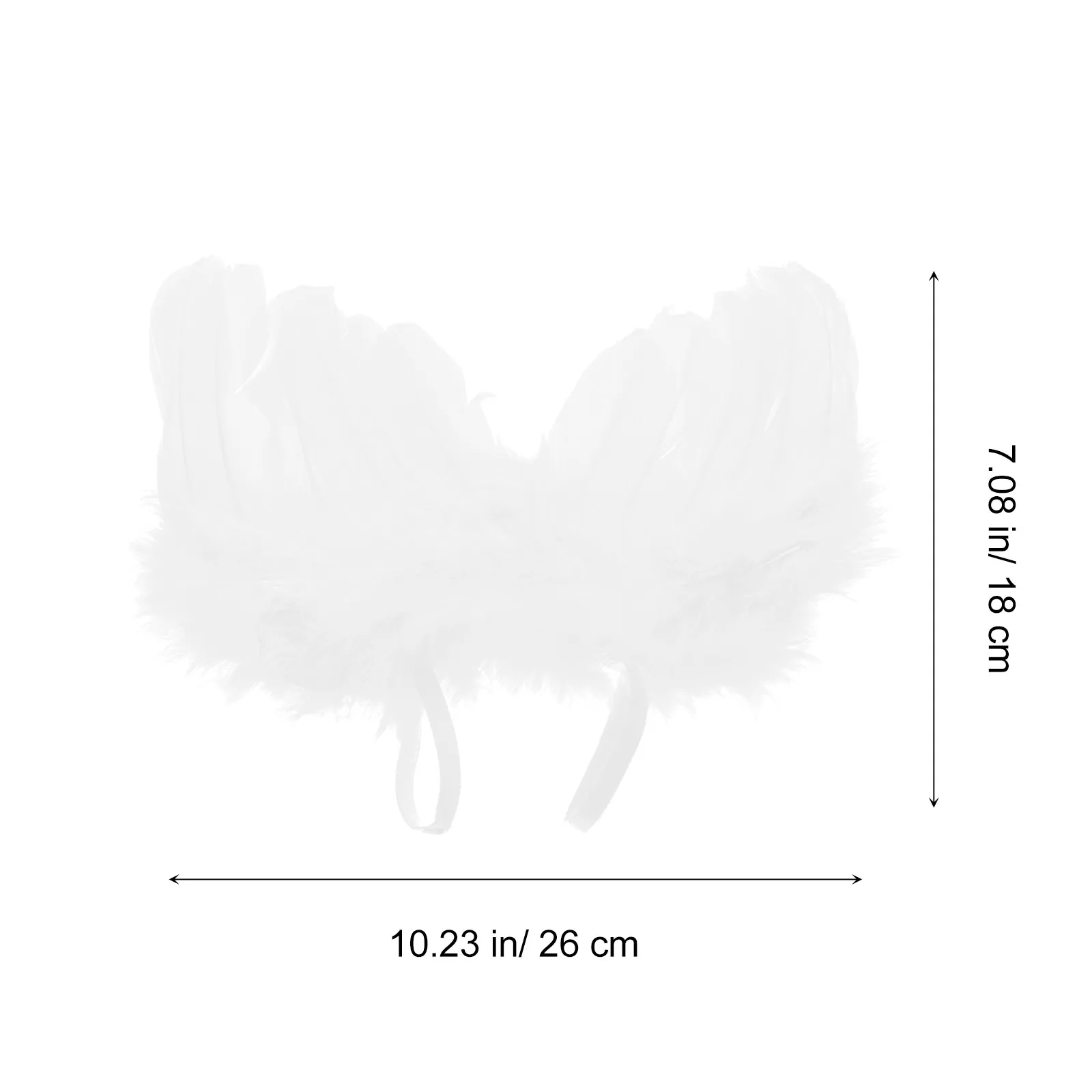1Set Newborn Baby Angel Costume Gentle on Sensitive Skin No Odour Soft Fabric Baby Photo Clothing Perfect for Unforgettable