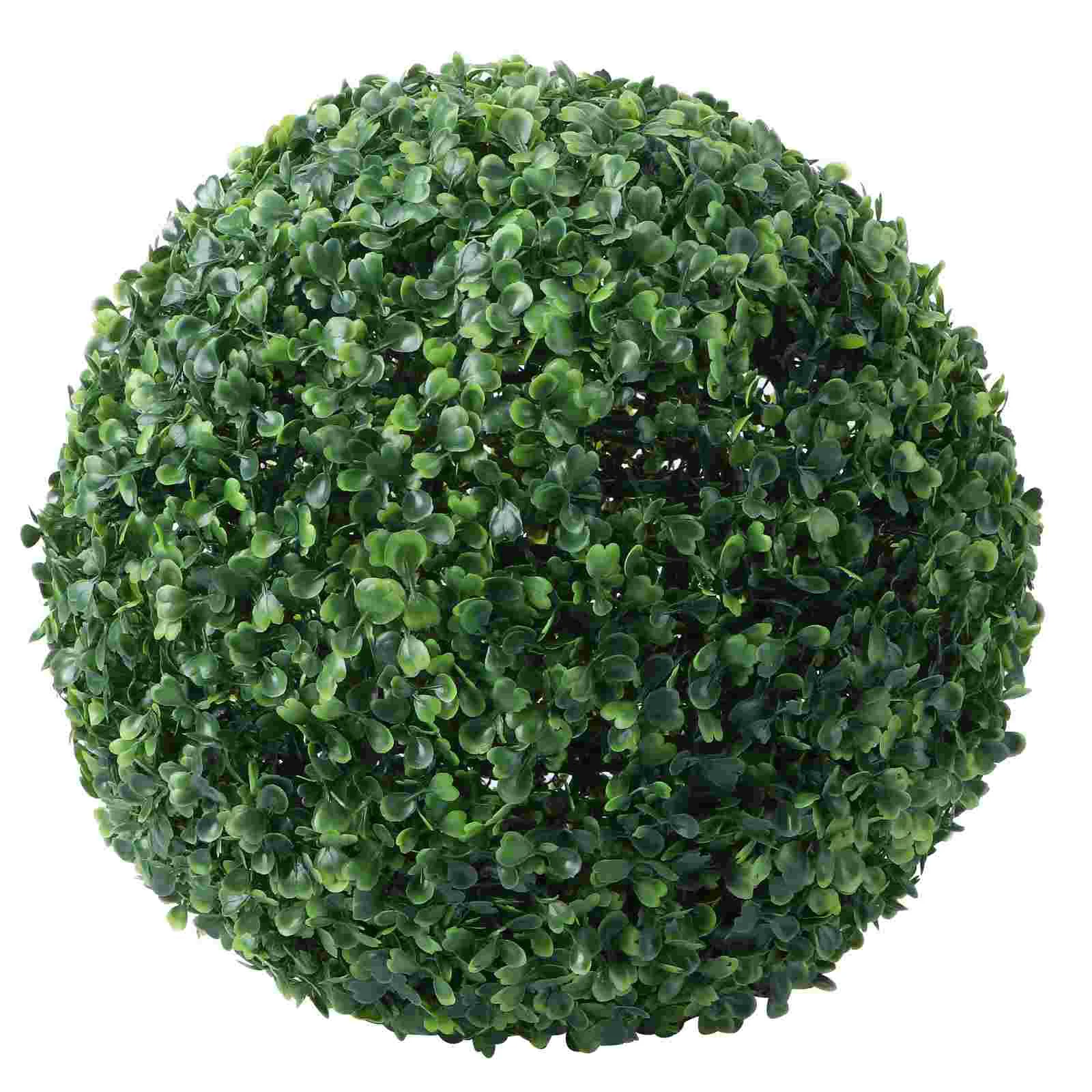 

Simulated Milano Ball Artificial Grass Decorative Plants Indoor Potted Ceiling Hanging Plastic Flower Office