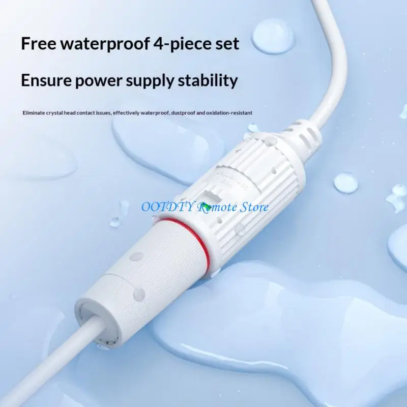 Reliable Type C POE Splitter 48V to 5V Converter for Camera Monitoring AntiInterference Easy Operation Wide Use