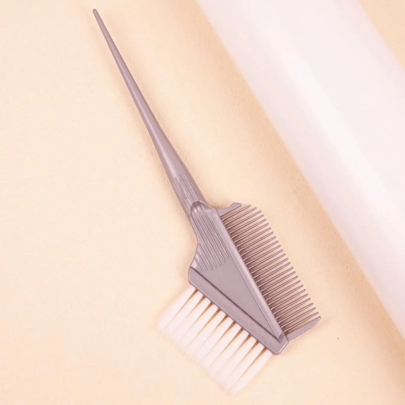 Spazzola professionale per tinture per capelli fronte-retro da 1 pezzo, facile da applicare, adatta per saloni e uso domestico fai-da-te Speciale per parrucche di capelli veri